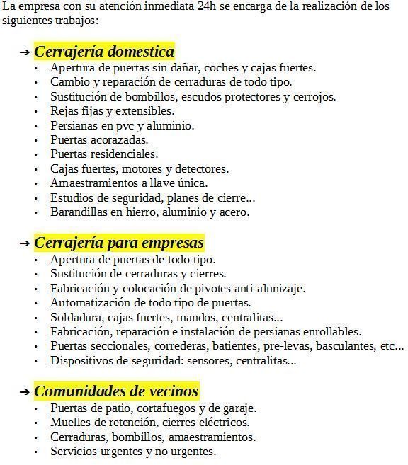 cerrajeros picanya 24 horas